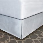 Designer Dècor Collection Pleated Modern-Fit Bedskirt For Box Spring King 76x80x12